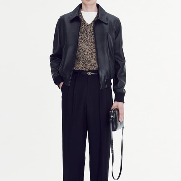 Recto 21FW 램스킨 레더자켓