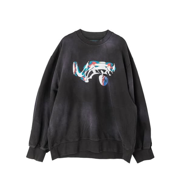 [새상품] 네임세이크(NAMESAKE) 샌드워싱 플로터 맨투맨