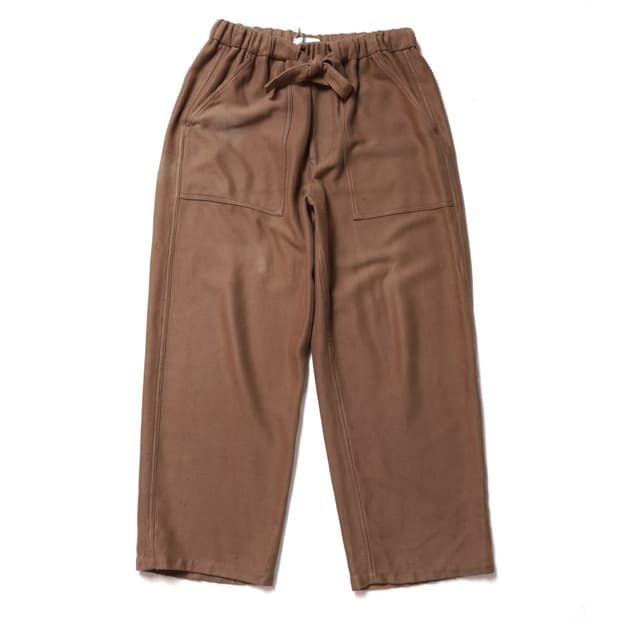 그라프페이퍼 Graphpaper Moleskin Baker Pants 
