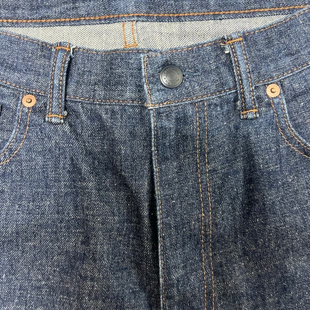 나나미카 25Fw 셀비지 데님 (인디고) / 34