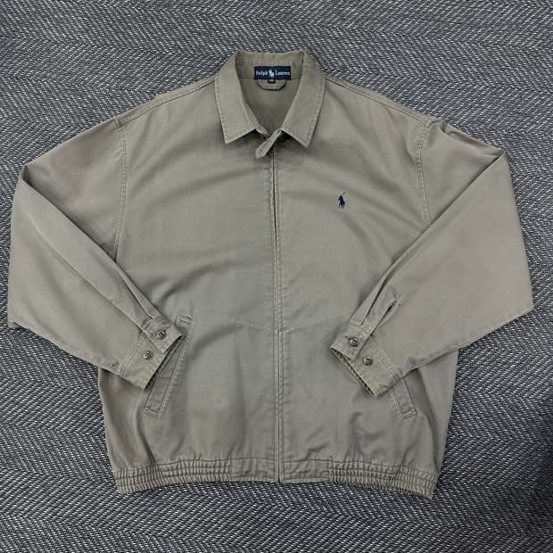 폴로 베이지 집업 100