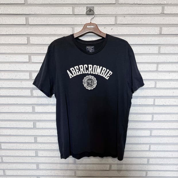 JPN VINTAGE 반팔 티셔츠 프린팅 디테일 네이비