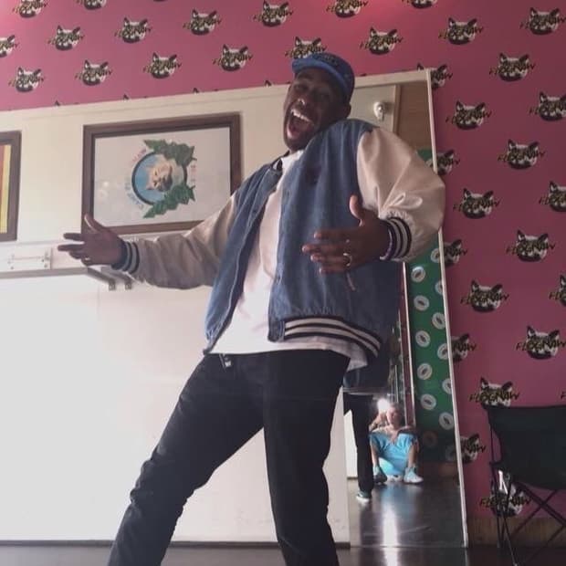 90s Port 데님 바시티 자켓