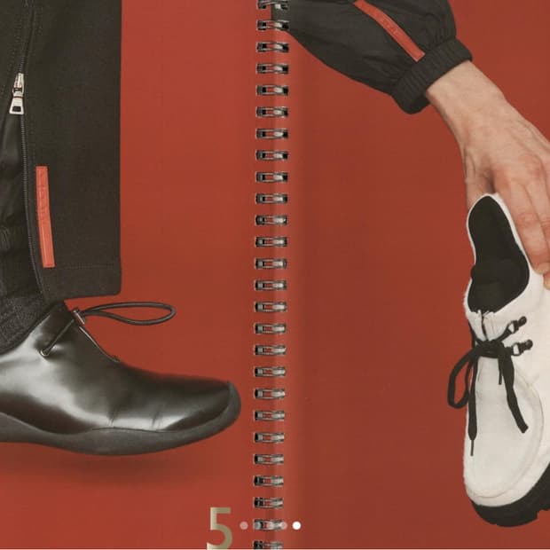 Prada sports 1998 fw toggle shoes 프라다스포츠