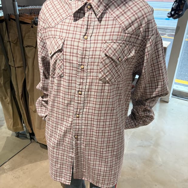 Levi's 투포켓 웨스턴 셔츠 L