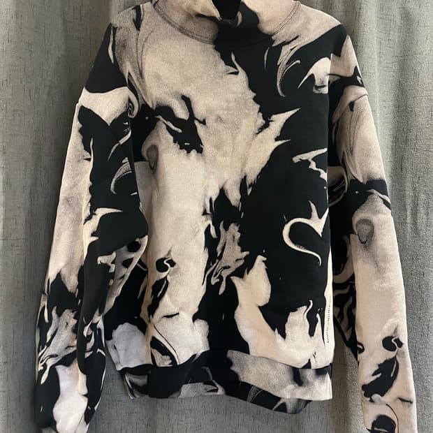 ALEXANDER WANG 하트 프린팅 모크넥