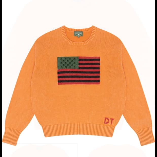 데님티어스 1619 Pan African Flag Knitted 스웨터