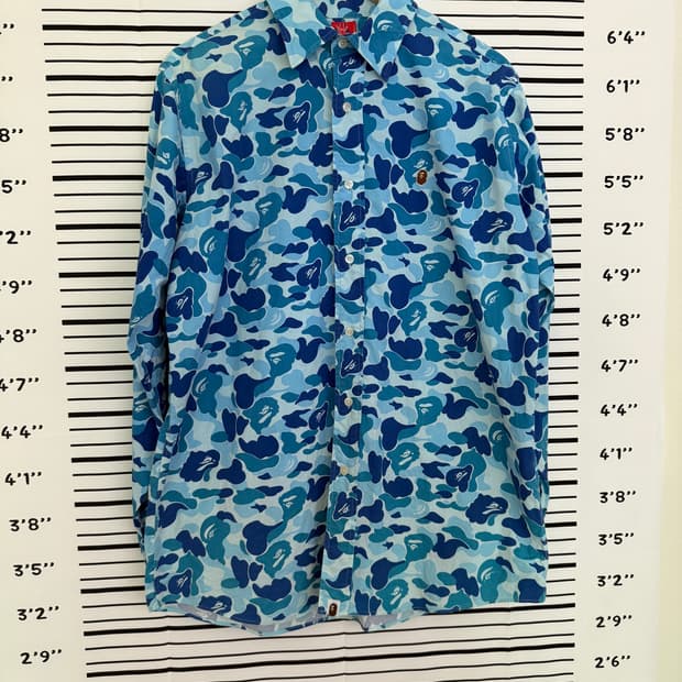 베이프(BAPE) 카모패턴 셔츠 