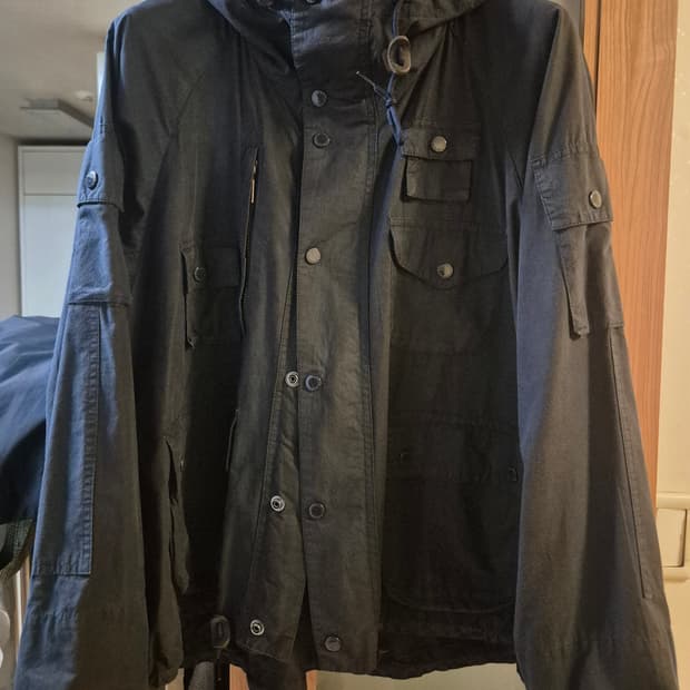 엔지니어드가먼츠 × 바버 톰슨 자켓 네이비 S