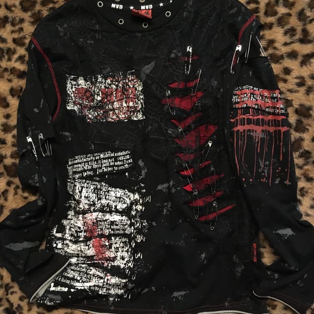[MAD PUNKS] 00s archive 패치워크 그런지 롱슬리브