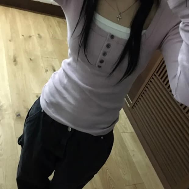 이즈이즈 터치 버튼 티 인디핑크