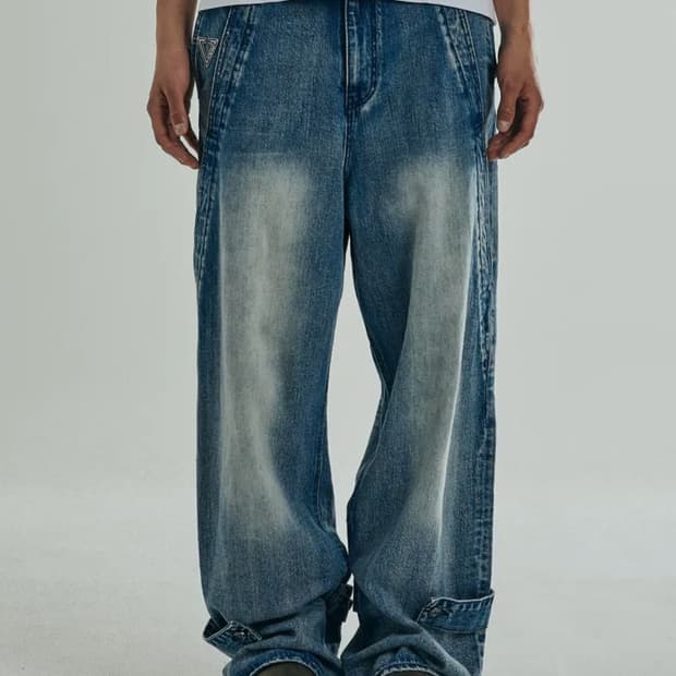 본바트-데님팬츠