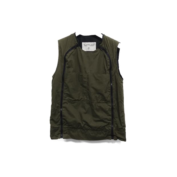 DELICATE 빈티지 밀리터리 아카이브 지퍼 베스트