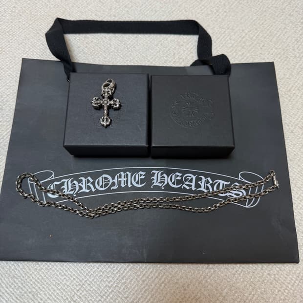 크롬하츠 필리그리 베일+페이퍼체인 24인치 [정품]