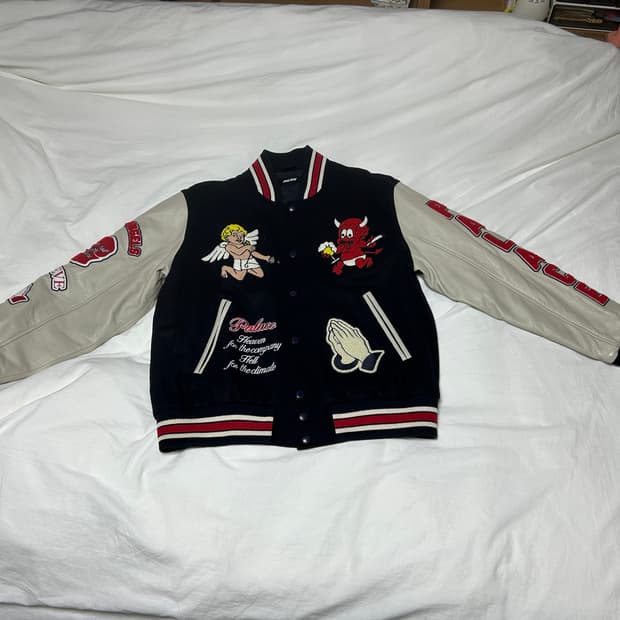 팔라스 폴른 엔젤 바시티 자켓 네이비 - 23ss / L사이즈