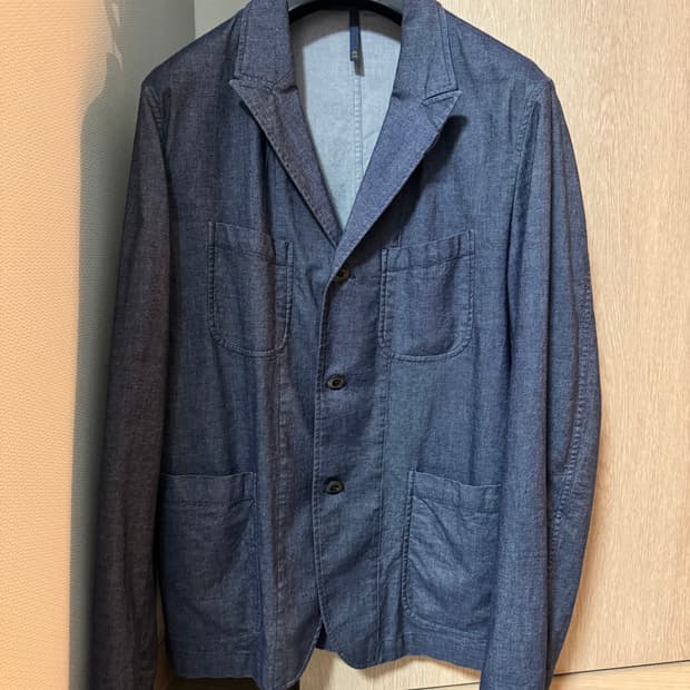 MONTEDORO 데님 블레이저 자켓(50size) 판매