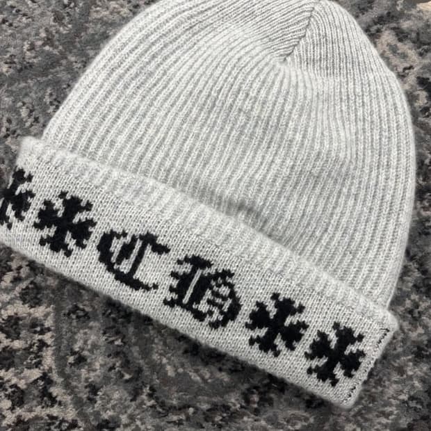 크롬하프 빅대디 비니 그레이색상 새상품