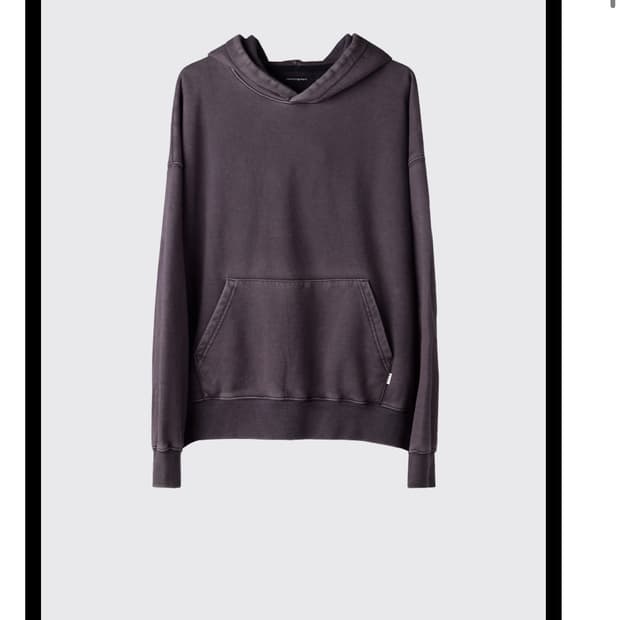 해칭룸 Layering Hoodie Washed Navy 2
