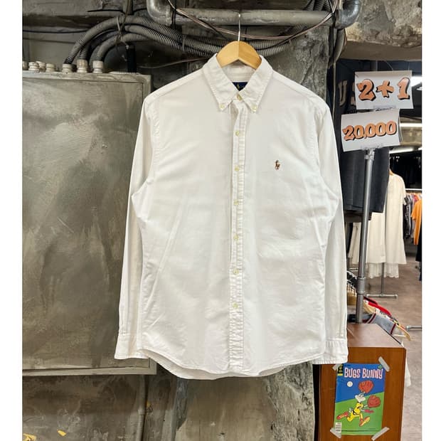 폴로 랄프로렌 셔츠 화이트 M #csz4006