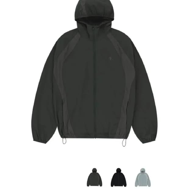 산산기어 메쉬 자켓 다크그린