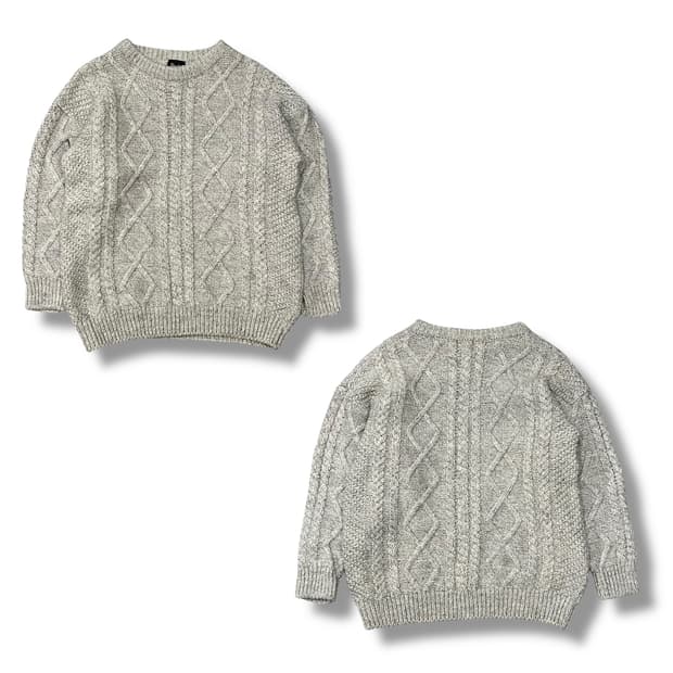 rusk&finch 꽈배기 울니트 s08336