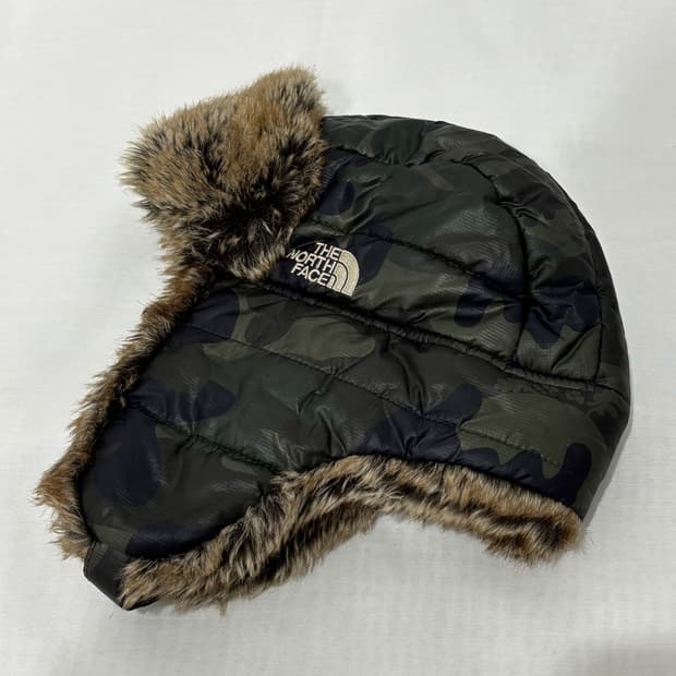 노스페이스 카모 플랩캡 트루퍼헷 모자