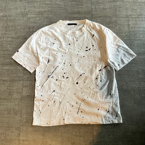 일본빈티지 Confirm 올드스쿨아메카지 드로잉 반팔티셔츠