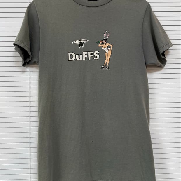 빈티지 duffs 더프스 스케이트 반팔 티셔츠