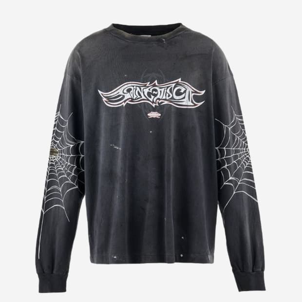 [L,XL] 세인트 마이클 x 테플론 디스코 인세니티 마일스 긴팔
