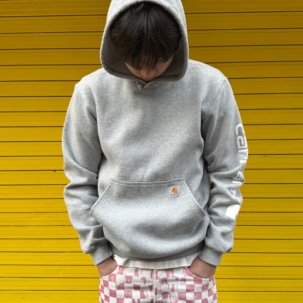 칼하트 k122 미드웨이트 루즈핏 후드 S