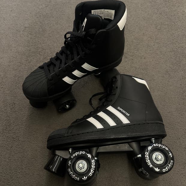 아디다스 슈퍼스타 롤러 스케이트 처분 새상품급 