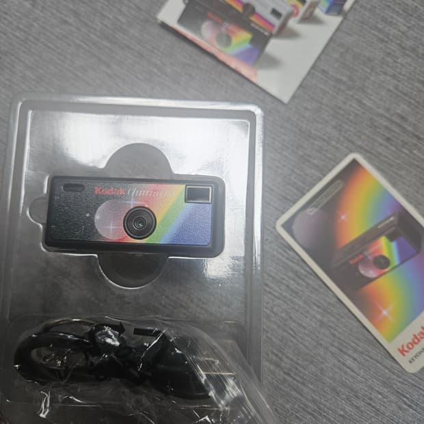 코닥 차메라 블랙 판매합니다