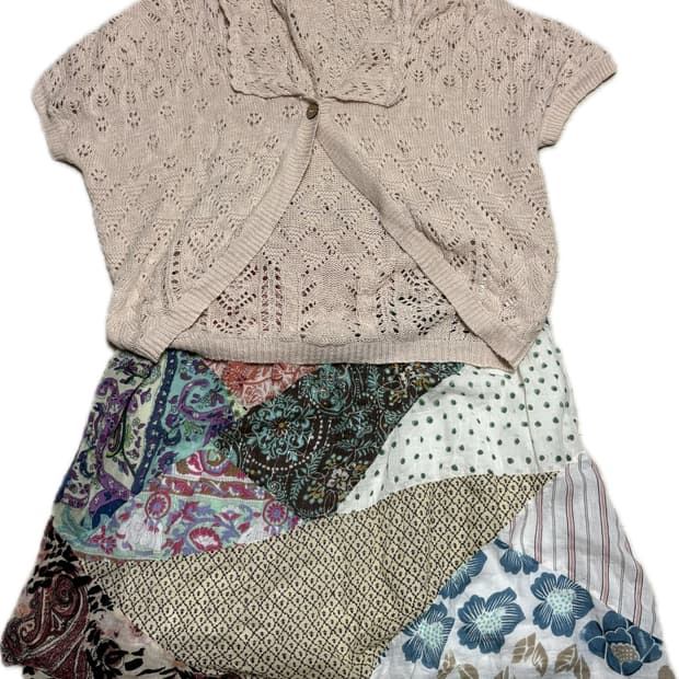 빈티지 모리걸 코디셋