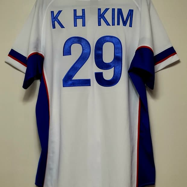 SSG 랜더스 김광현 프리미어12 데상트 한국 야구 국대 국가대표 유니폼