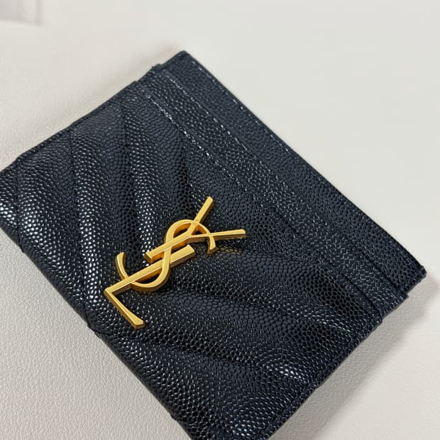 입생로랑 카드 지갑