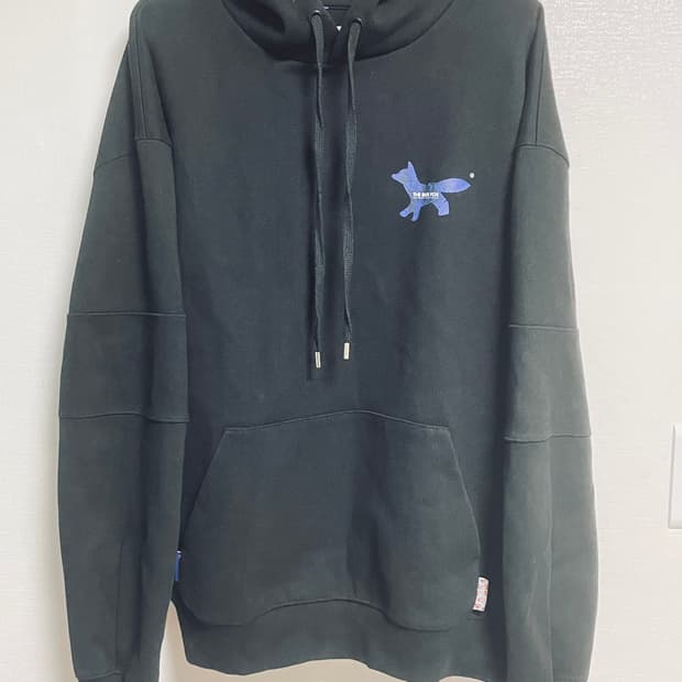 [A2]아더에러x메종키츠네 19시즌 후드 블랙