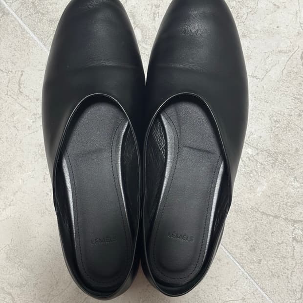 르멜) ERICA SLIPPERS BLACK 250