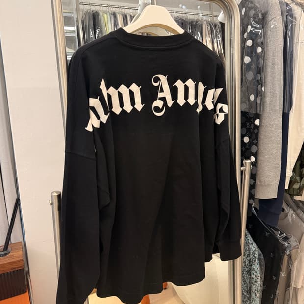 팜엔젤스 백로고 슬리브 블랙 M