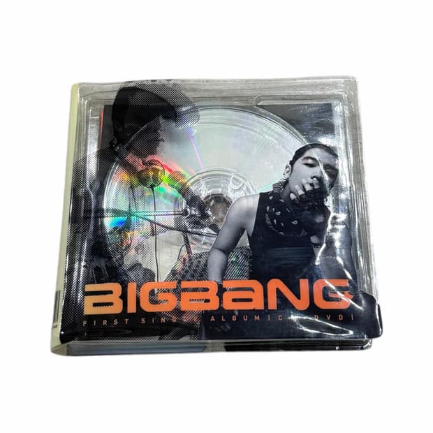 빅뱅 1집 퍼스트 싱글 CD 앨범