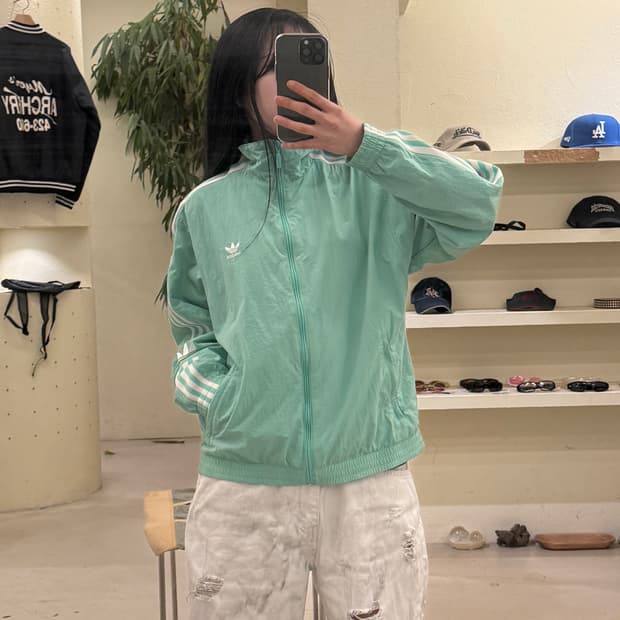 아디다스 오리지널 락업 바람막이 U372