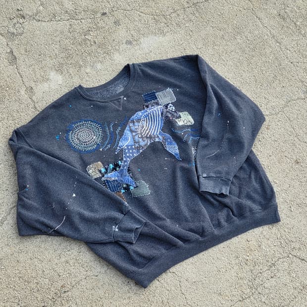 S.O/아플리케 커스텀 맨투맨