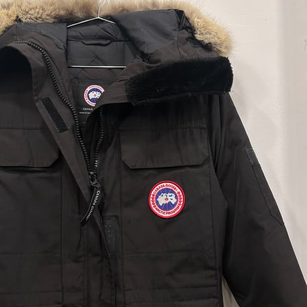 캐나다구스 구형택 엑스페디션 구스다운 후드 롱패딩