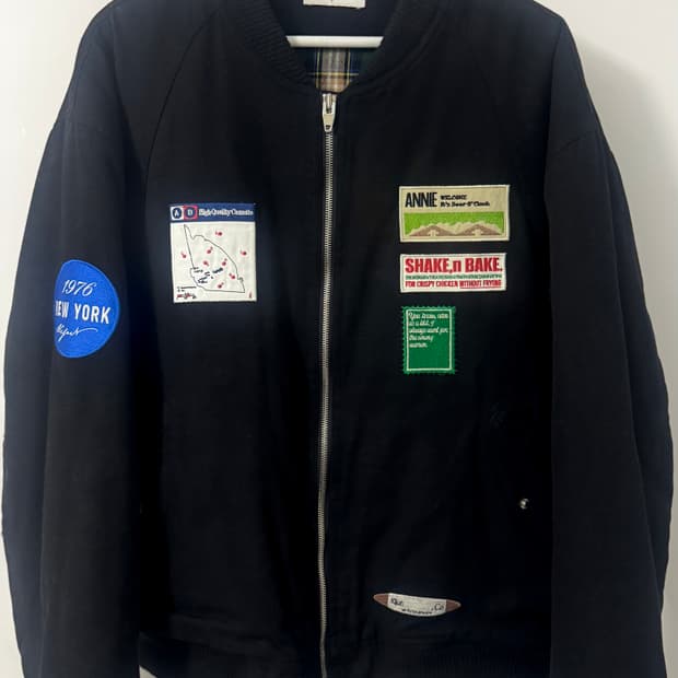 Kijun 패치 봄버 자켓