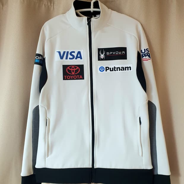 스파이더 레플리카 스키팀 기모 집업 자켓 90-95