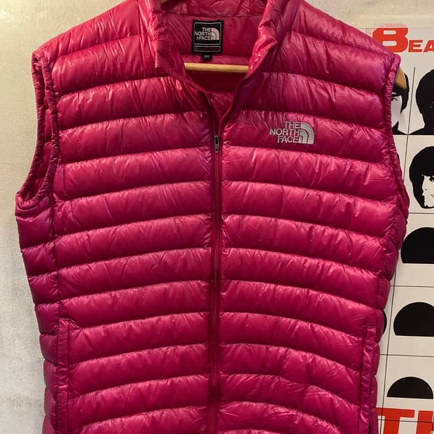 노스페이스 거위털 패딩조끼 95 