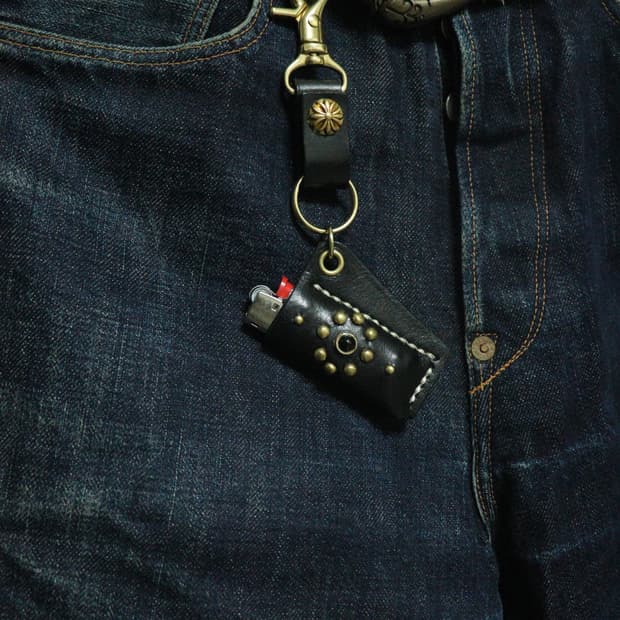Handmade vintage lighter case