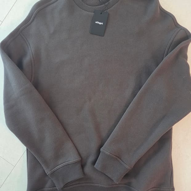 [새상품] 알레그리 오버핏 스웻셔츠