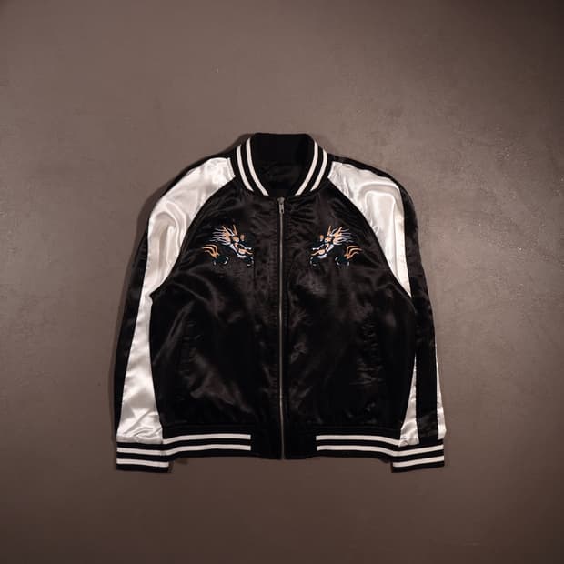 일본빈티지 스카잔 자켓