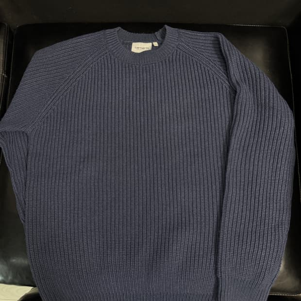 (L) 칼하트 윕 니트 forth sweater blue