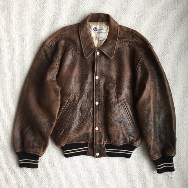90‘s avirex varsity 바시티 자켓